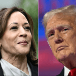"Despite leading Trump in nationwide support, Kamala lags behind in swing states"