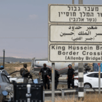 "Three Israelis were shot and killed at the West Bank-Jordan border."