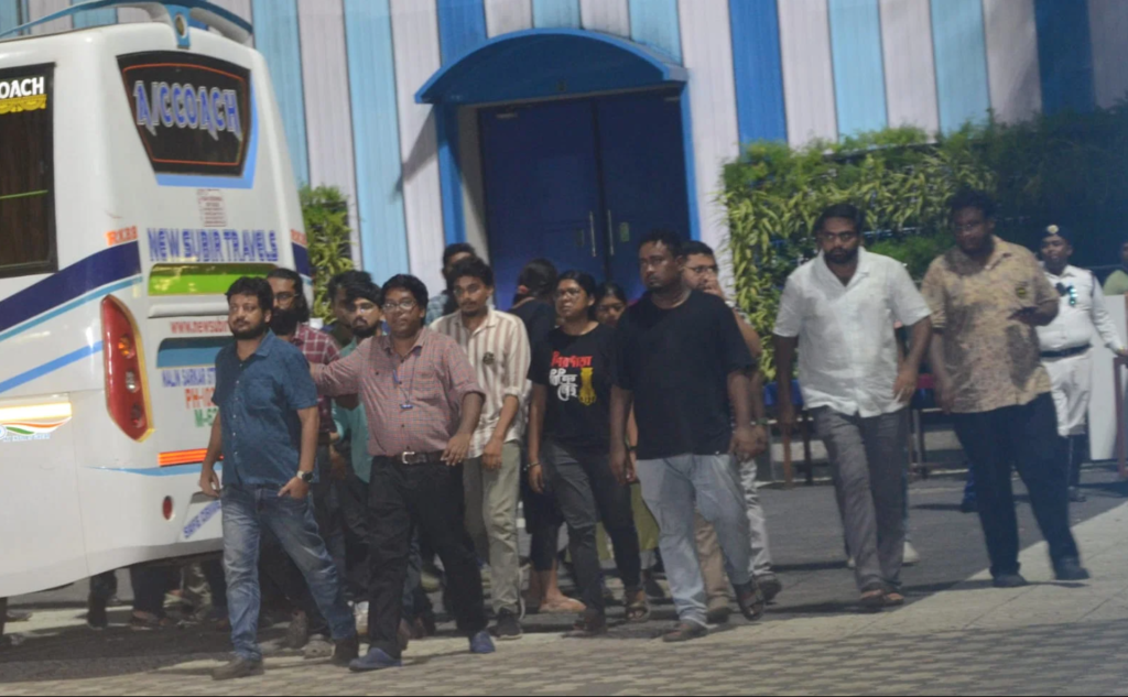 "Why does Mamata object to live broadcast of meetings with doctors?"