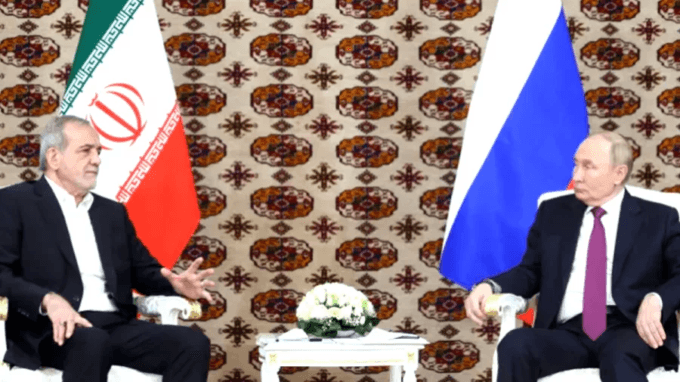 Russia and Iran's Position Very Close Against the West: Putin