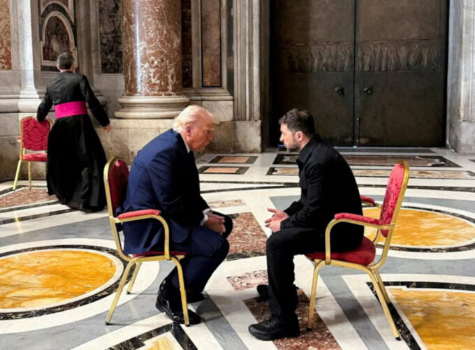 Zelenskiy Reports Productive Discussion with Trump at Vatican on Ukraine Defense and Russian Sanctions