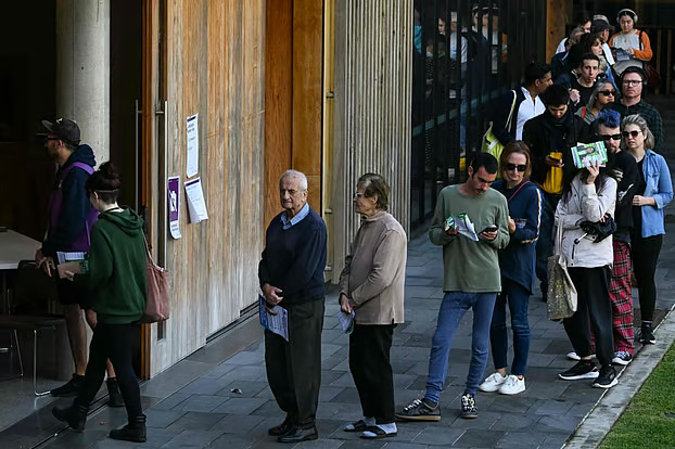Australia holds national election, Albanese ahead in polls